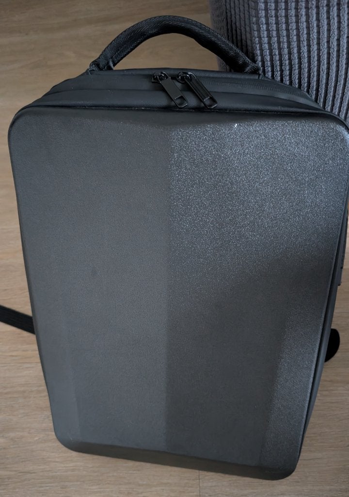 Backpack hard-shell laptop (15.6) with TSA Lock - Like new, 40 cm of meer, Zo goed als nieuw, Waterdicht, 60 cm of meer
