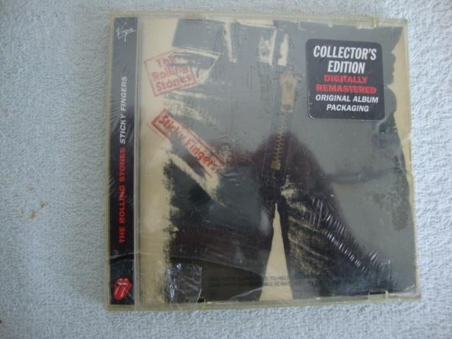 The Rolling Stones - Sticky Fingers cd, Ophalen of Verzenden, Zo goed als nieuw, Poprock
