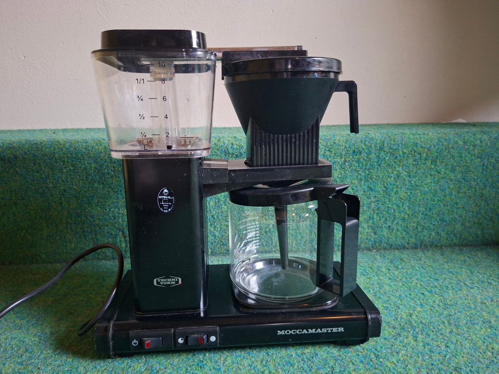 Moccamaster Koffiezetapparaat - Goede staat, Ophalen, Zo goed als nieuw, Koffiemachine, Gemalen koffie