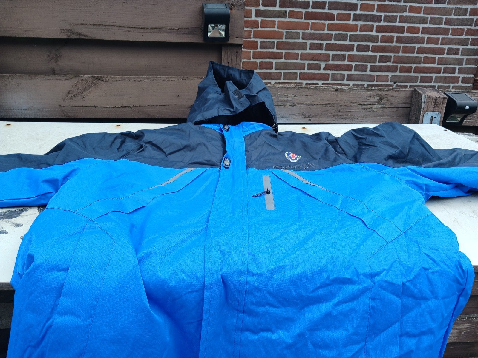Mooie Scania jas - Blauw/Zwart, Ophalen, Blauw, Overige maten, Zo goed als nieuw
