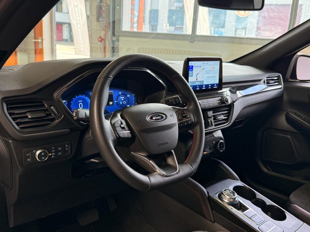 Ford KUGA 2.5 PHEV ST-Line X Trekhaak, Camera, Navi, Stoel/S, Auto's, 14 kWh, 4 cilinders, Zwart, Plug-in hybride