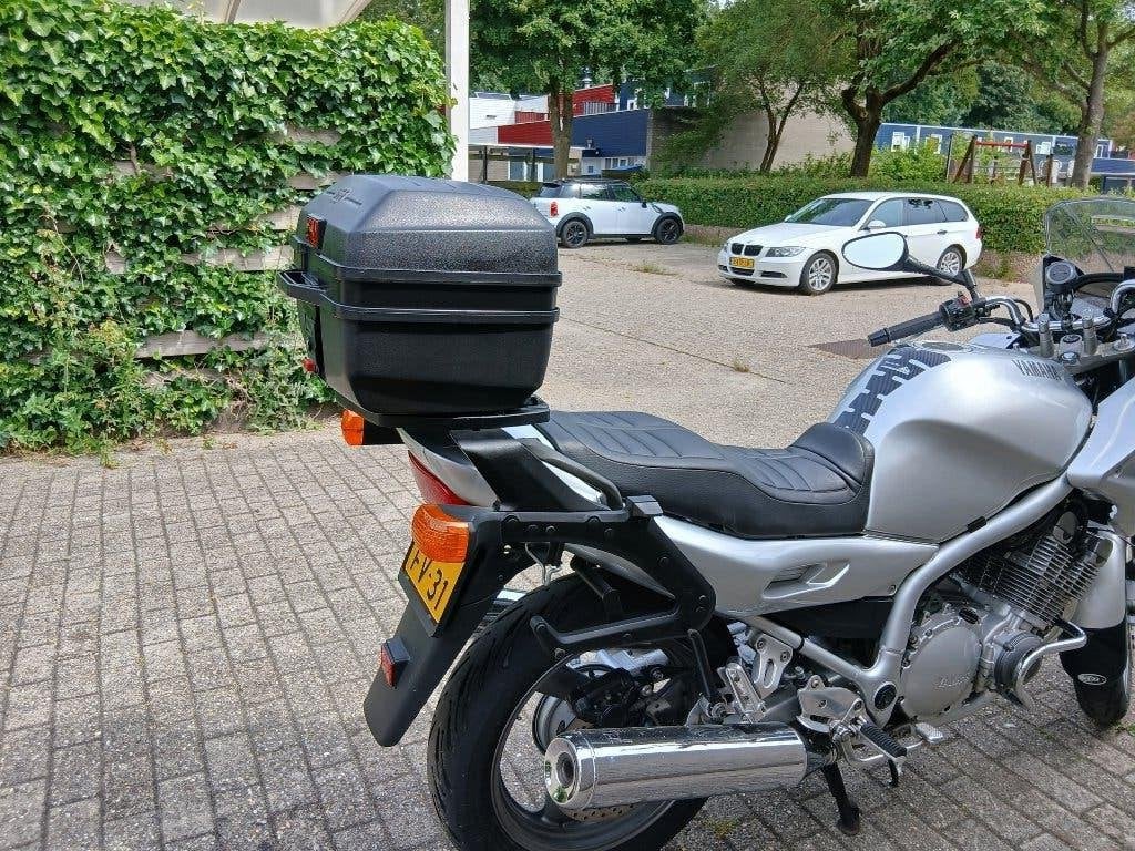givi topkoffer, Motoren, Ophalen, Gebruikt