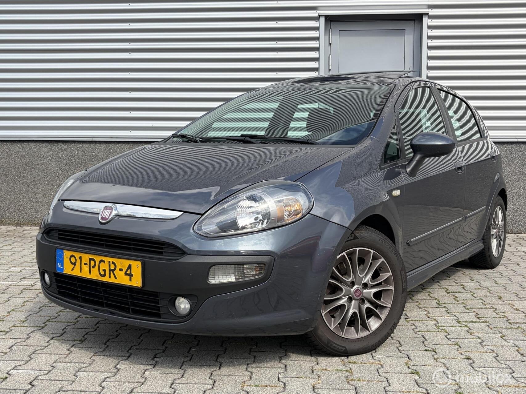 Fiat Punto Evo 1.3 M-Jet Dynamic Pano-Airco-Cruise, Auto's, Fiat, Euro 5, Stof, Gebruikt, 4 cilinders