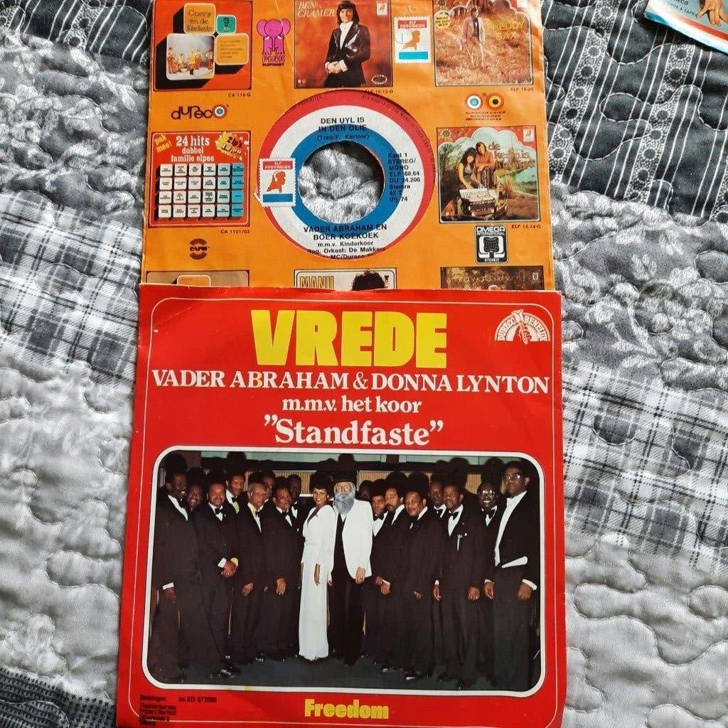 Vader Abraham & Donna Lynton - Vrede (Single), Ophalen, Gebruikt, 7 inch, EP