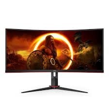 AOC 4k monitor - 1ms response - 144Hz - 34 inch, Computers en Software, Monitoren, Zo goed als nieuw, 60 Hz of minder, IPS, Ultra HD (4K)