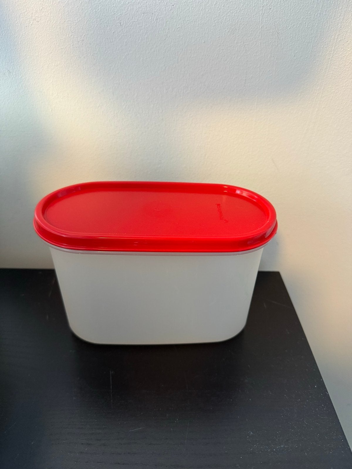 Tupperware Ruimtespaarder 1.1L - Nieuw, Ophalen of Verzenden, Nieuw, Rood, Bus of Trommel
