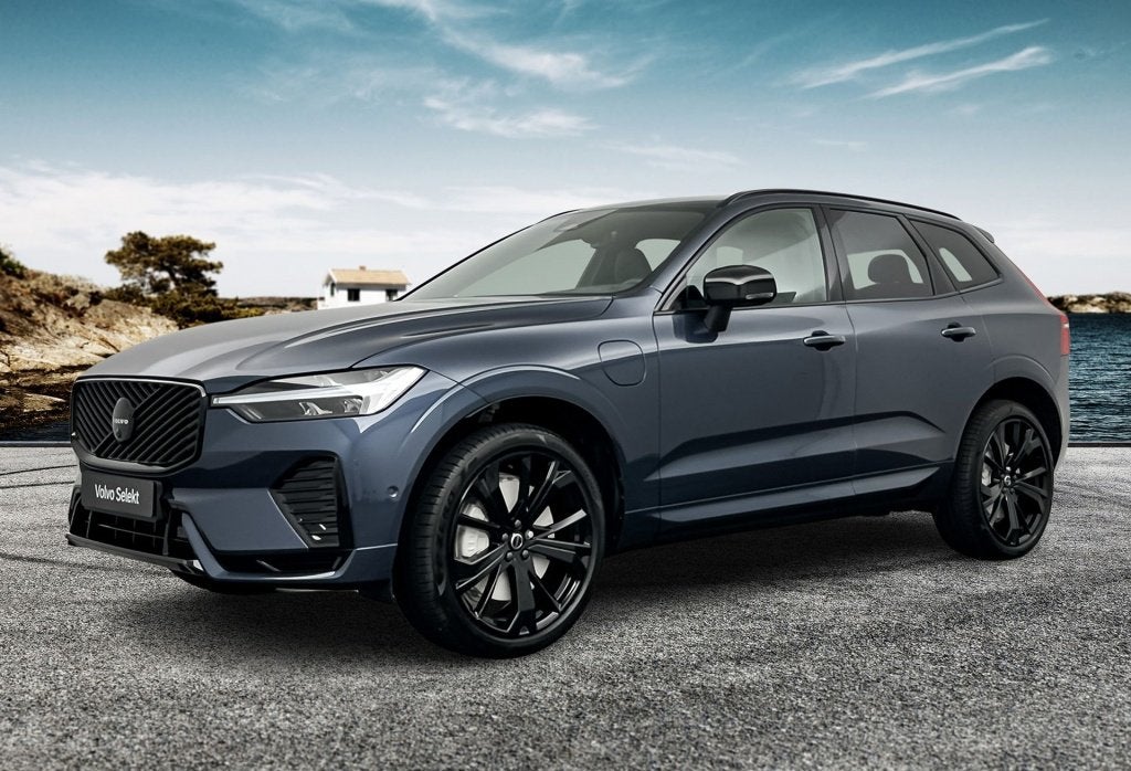 Volvo XC60 T6 AWD GT Plus Black Edition Recharge (bj 2026), Auto's, Automaat, 4 cilinders, 1969 cc, Blauw