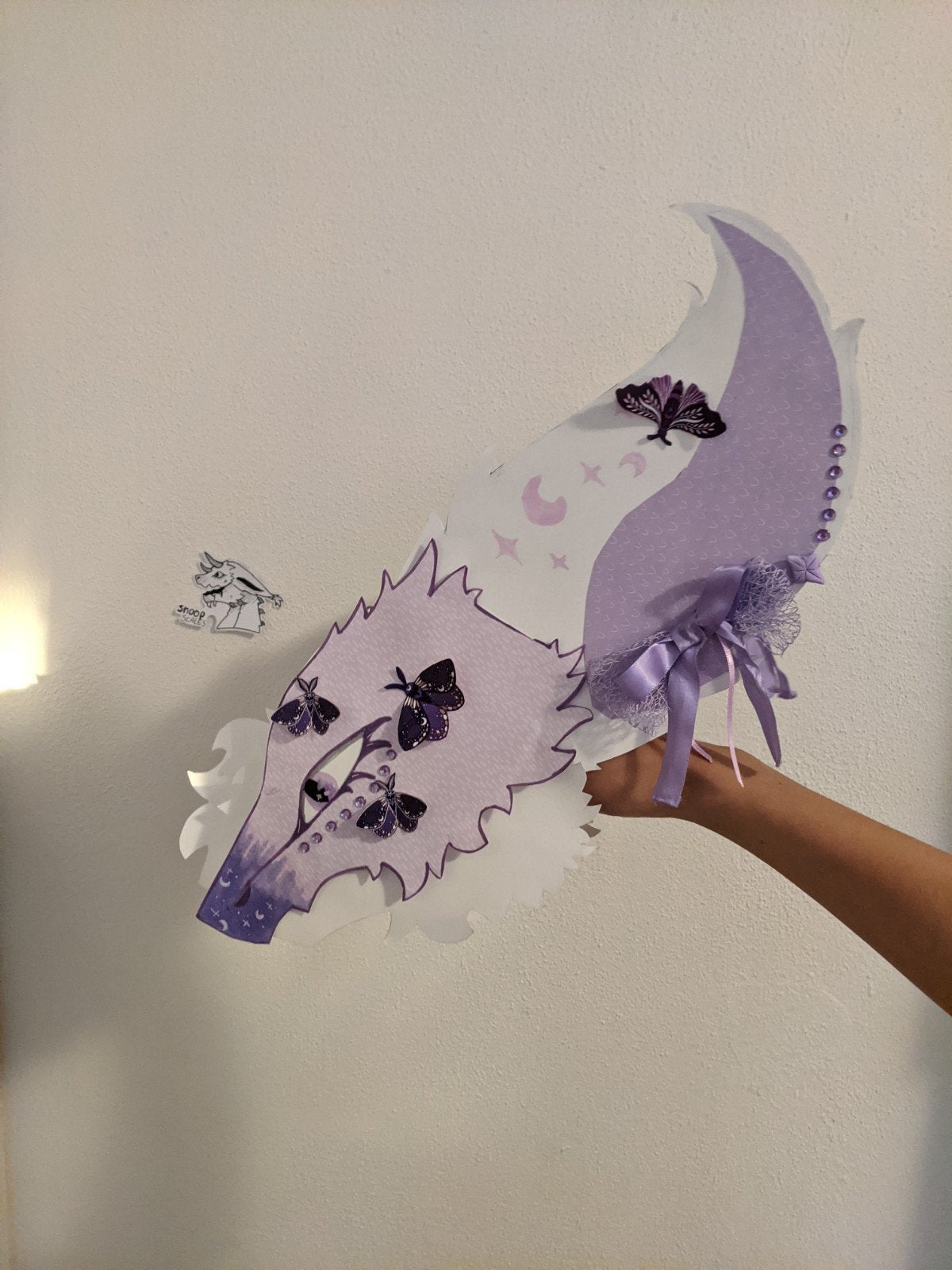 dragon puppet, Ophalen of Verzenden, Nieuw, Knutselwerk