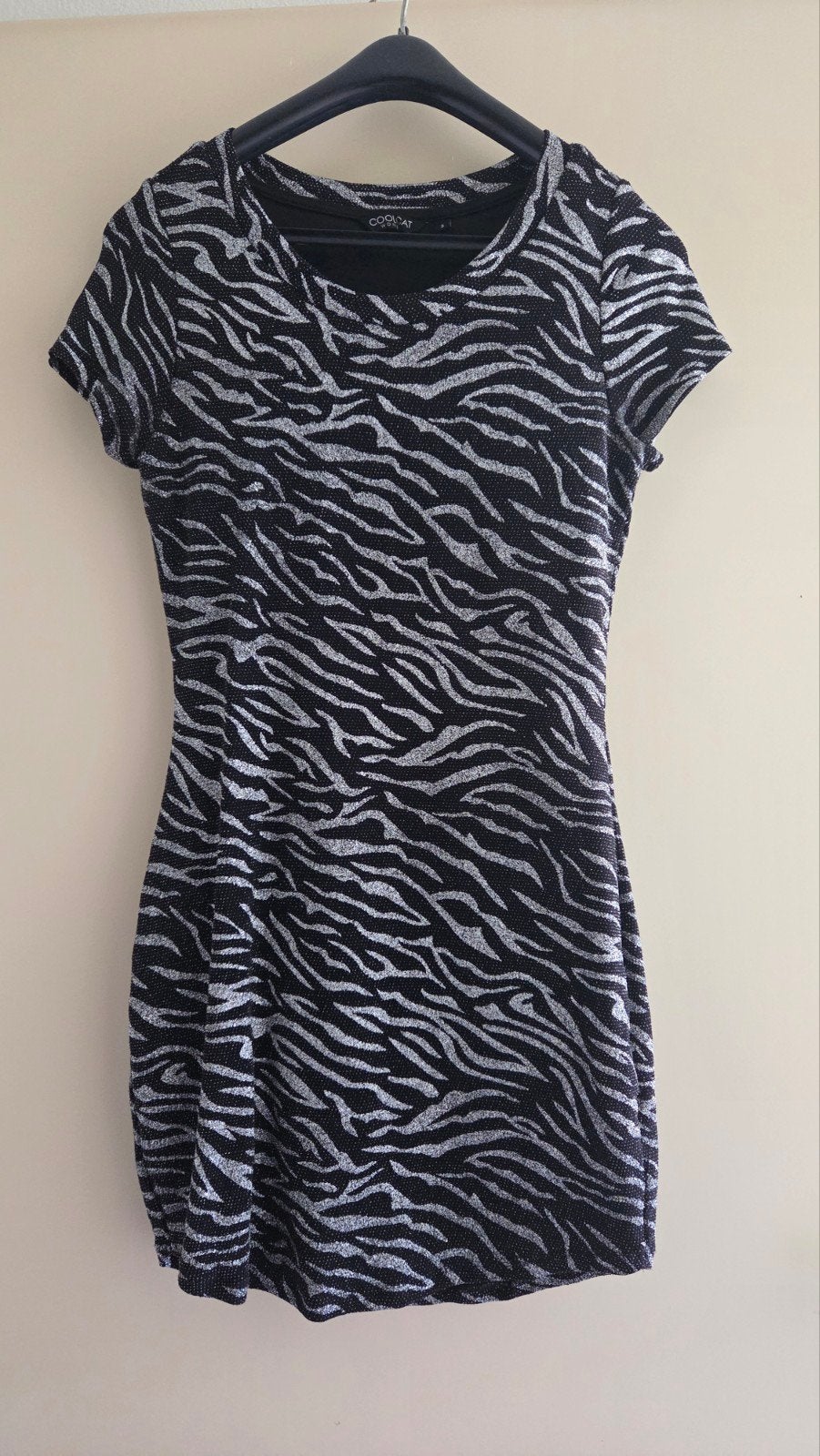 Jurk met glitter maat s, Kleding | Dames, Positiekleding, Ophalen of Verzenden, Zo goed als nieuw, Coolcat, Maat 36 (S)