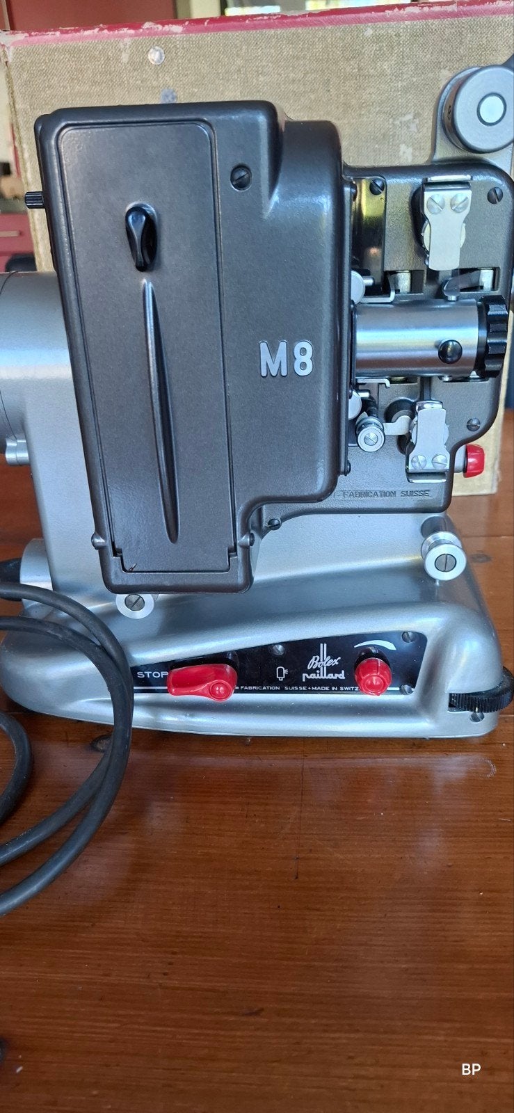 2x Bolex Paillard M8 projector! 2voor€85, Verzamelen, Fotografica en Filmapparatuur, Ophalen, 1960 tot 1980, Projector