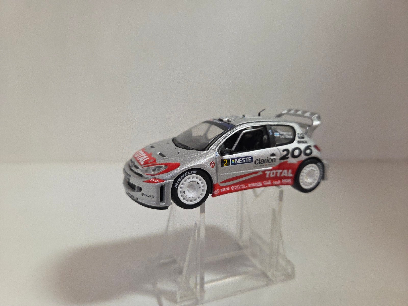Ixo/Altaya Peugeot 206 WRC 1:43, Overige merken, Auto, ., Ophalen of Verzenden