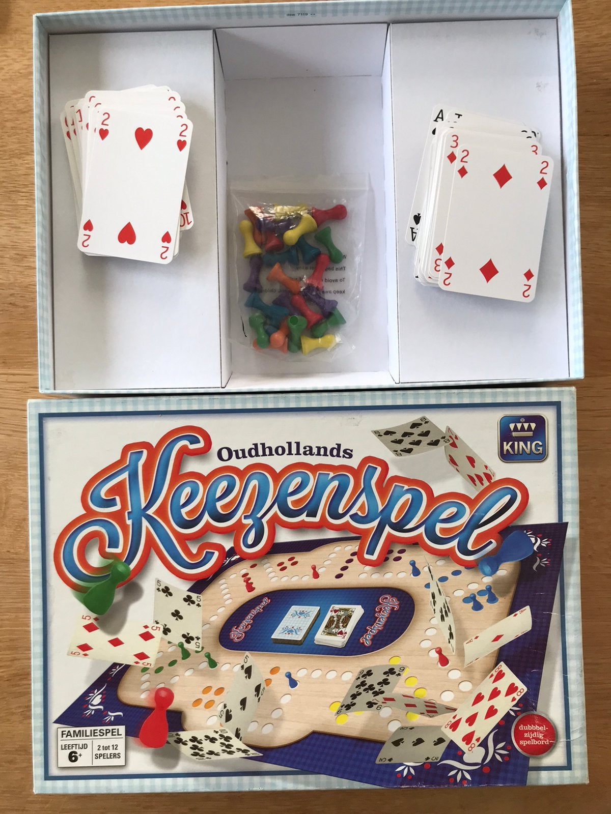 Spel Keezenspel, Hobby en Vrije tijd, Ophalen of Verzenden, Zo goed als nieuw