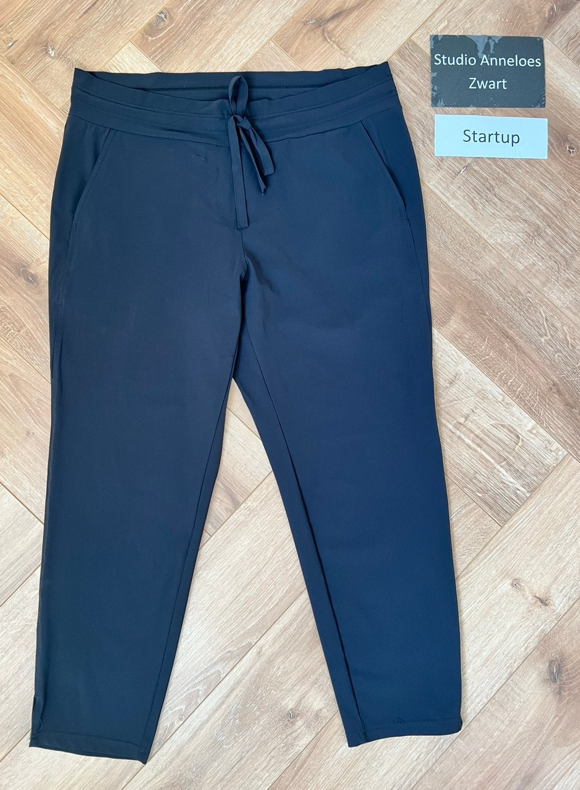 Studio anneloes startup broek xxl zwart travelstof, Zwart, Maat 46/48 (XL) of groter, Ophalen of Verzenden, Zo goed als nieuw