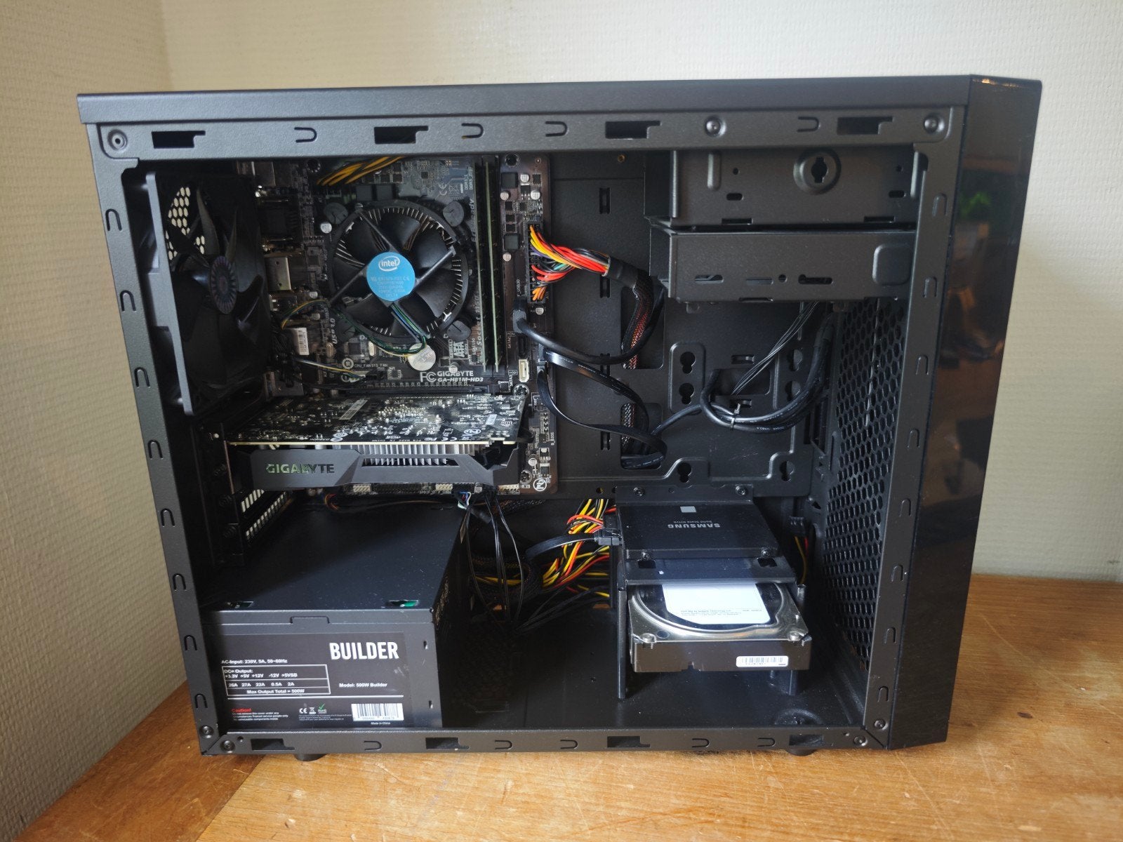 Game PC I7 4770 GTX1050Ti 16GB Ram 500GB SSD 1TB HDD W11, ., Ophalen of Verzenden, Zo goed als nieuw, Gaming