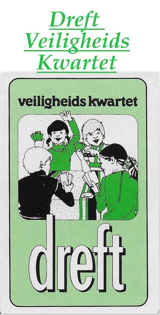 Dreft veiligheids kwartet  ----, Verzamelen, Ophalen of Verzenden, Zo goed als nieuw, Kwartet(ten)