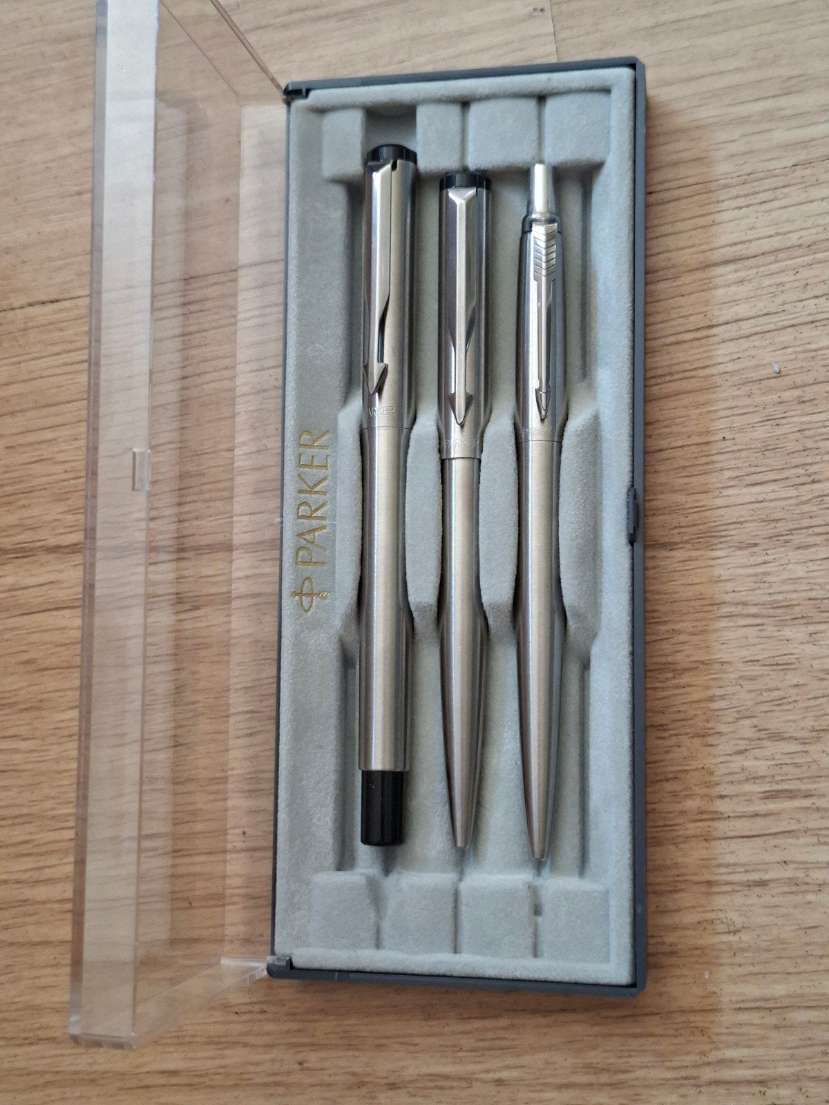 Parker Pennenset: Vulpen, Balpen en Vulpotlood in Doosje, Verzamelen, Pennenverzamelingen, Ophalen of Verzenden, Zo goed als nieuw