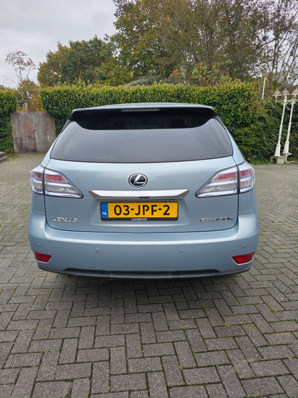 Lexus RX(-H) 450h Hybrid 299pk CVT 2009 Blauw, Auto's, Automaat, 249 pk, Beige, 2000 kg