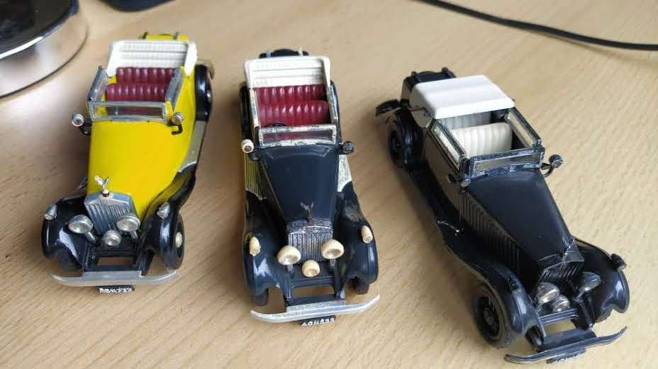 3 x ROLLS ROYCE SILVER GHOST 1933 van DUGU, Ophalen of Verzenden, Zo goed als nieuw, Auto, Overige merken