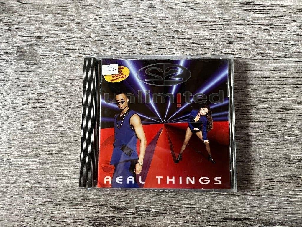 CD 2 Unlimited Real Things, Ophalen of Verzenden, Zo goed als nieuw, Dance Populair, Album