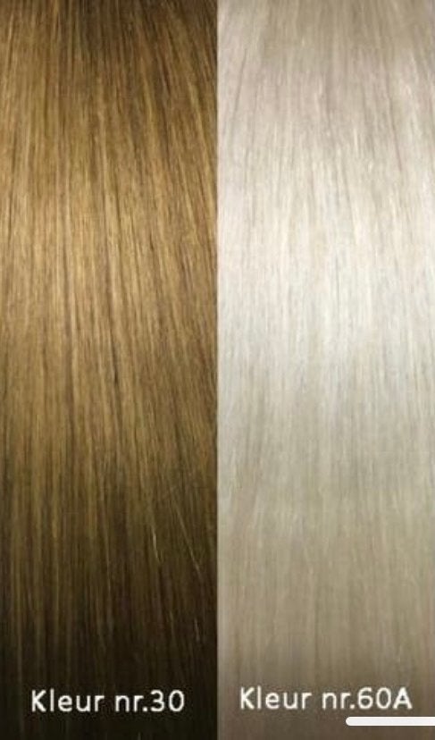 Grote partij Weave Hairextensions 50/55cm, 38 stuks, Ophalen of Verzenden, Nieuw, Pruik of Haarverlenging