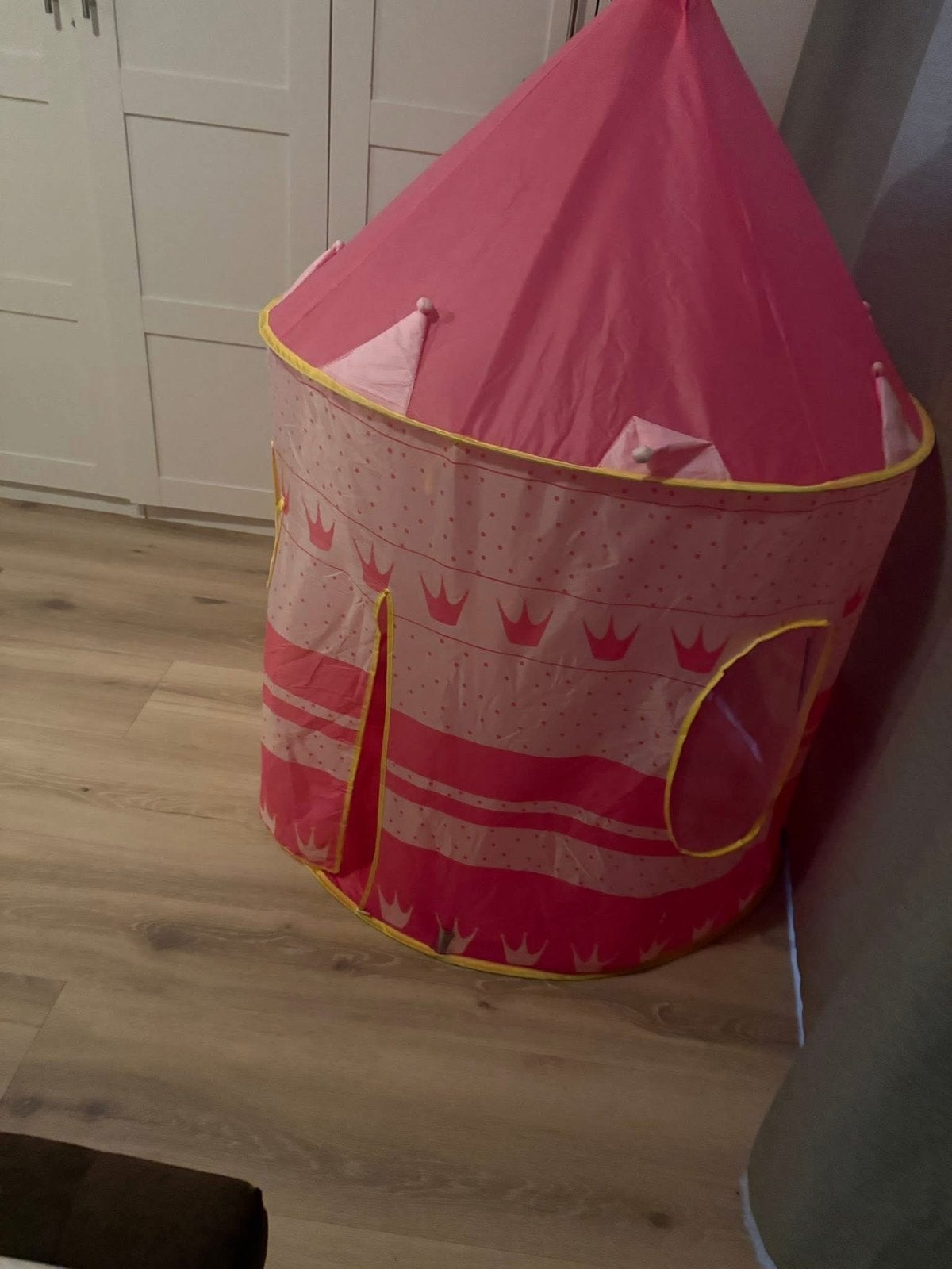 Prinsessentent, Ophalen, Gebruikt