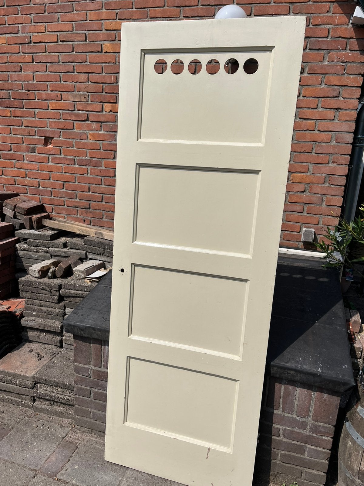 Paneeldeur, Doe-het-zelf en Verbouw, Deuren en Horren, Ophalen, Gebruikt, Minder dan 80 cm, Binnendeur