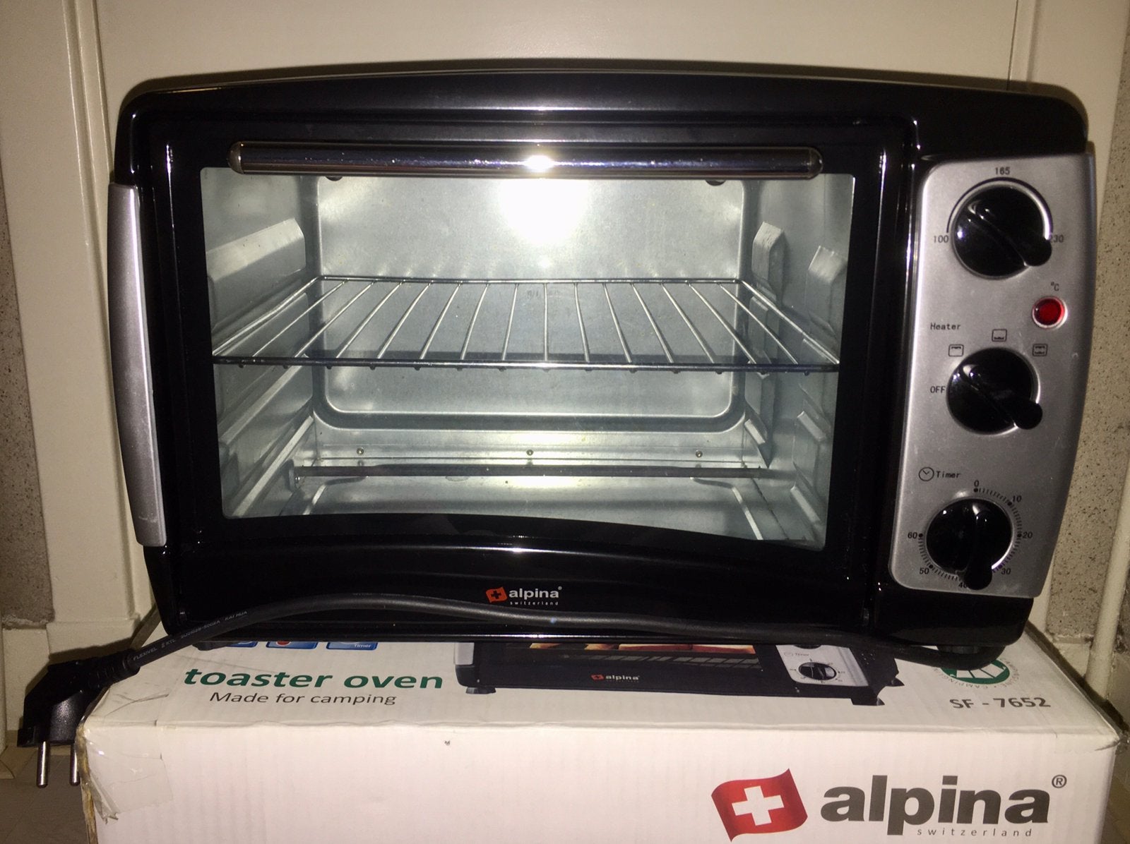 Alpina Toaster/ Camping Oven, Ophalen of Verzenden, Zo goed als nieuw