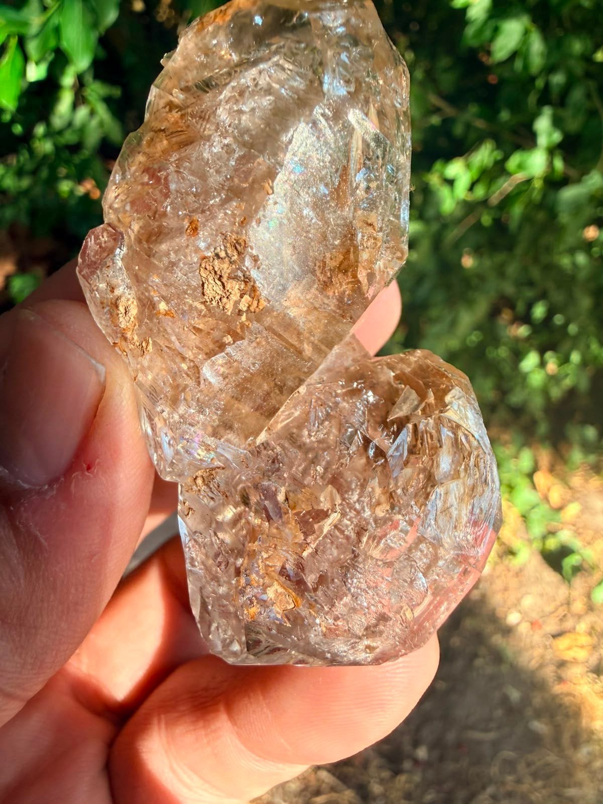 Twin Herkimer Kwarts N423 - 55g uit Pakistan, Ophalen of Verzenden