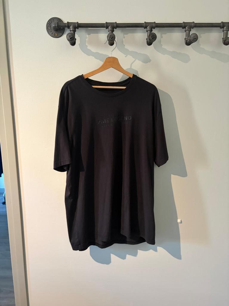 PME Legend T-shirt Zwart XXL - Zo goed als nieuw, Ophalen of Verzenden, Zo goed als nieuw, Overige maten, Zwart