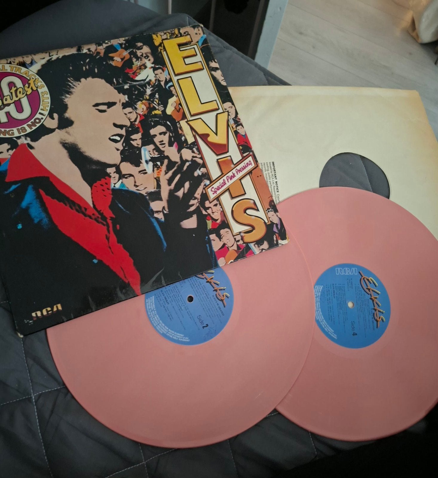 elvis dubbel lp + UB 40 single, Ophalen, LP