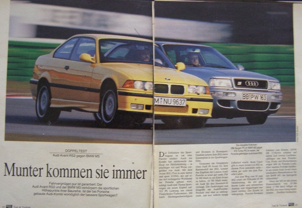 Audi RS2 Avantt ? eerst 9x autotest lezen, Ophalen, Gelezen, Audi