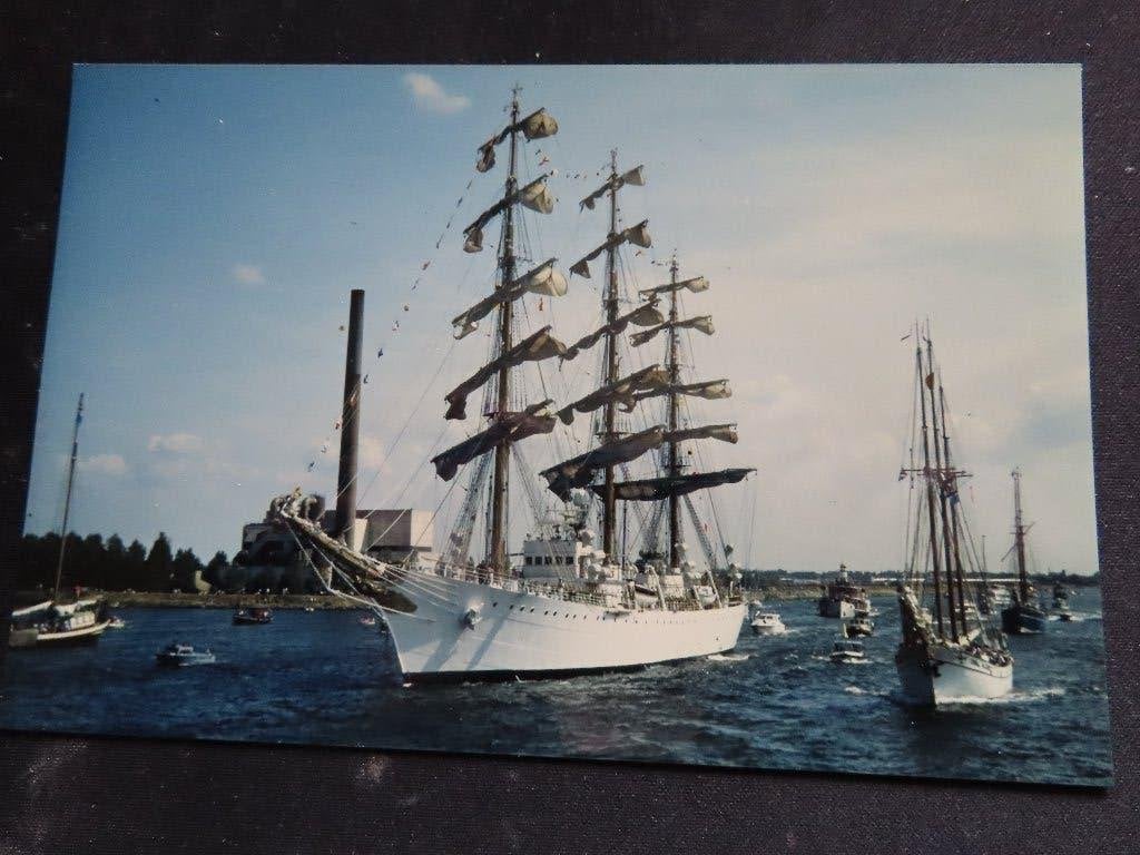 foto zijlschip, Ophalen of Verzenden, Zeilboot, Kaart, Foto of Prent