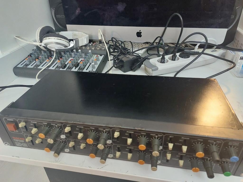 Tascam MX 80 mic pre, Ophalen of Verzenden, Complete set