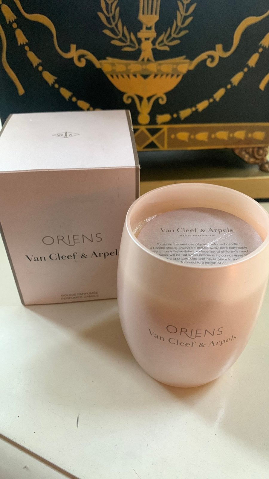 Exclusieve nieuwe limited edition geurkaars v.Cleef&Arpels, Verzamelen, Ophalen of Verzenden, Nieuw, Overige typen, Gevuld