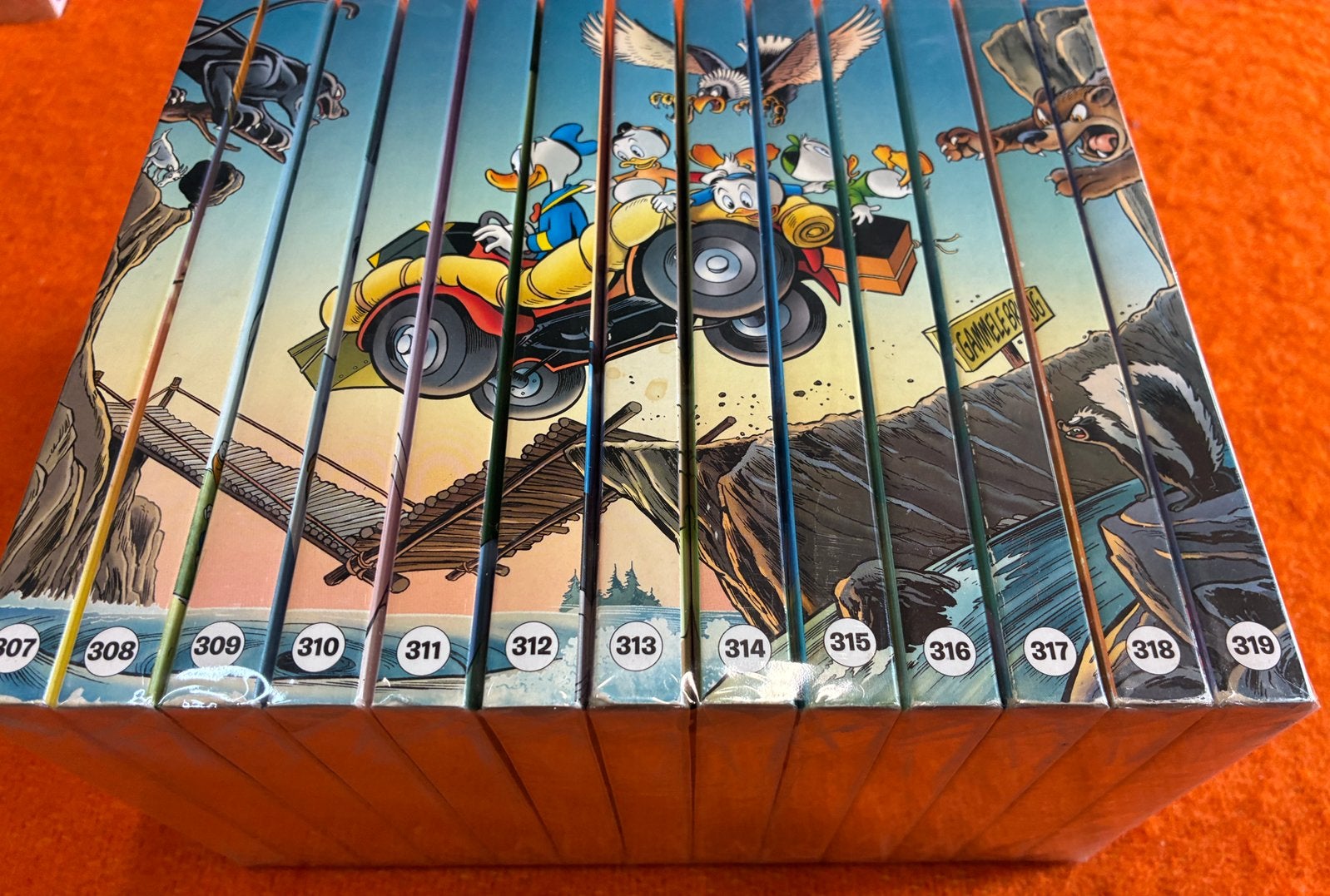 Donald Duck pocket serie 307-319, Boeken, Complete serie of reeks, Ophalen of Verzenden, Zo goed als nieuw, Europa