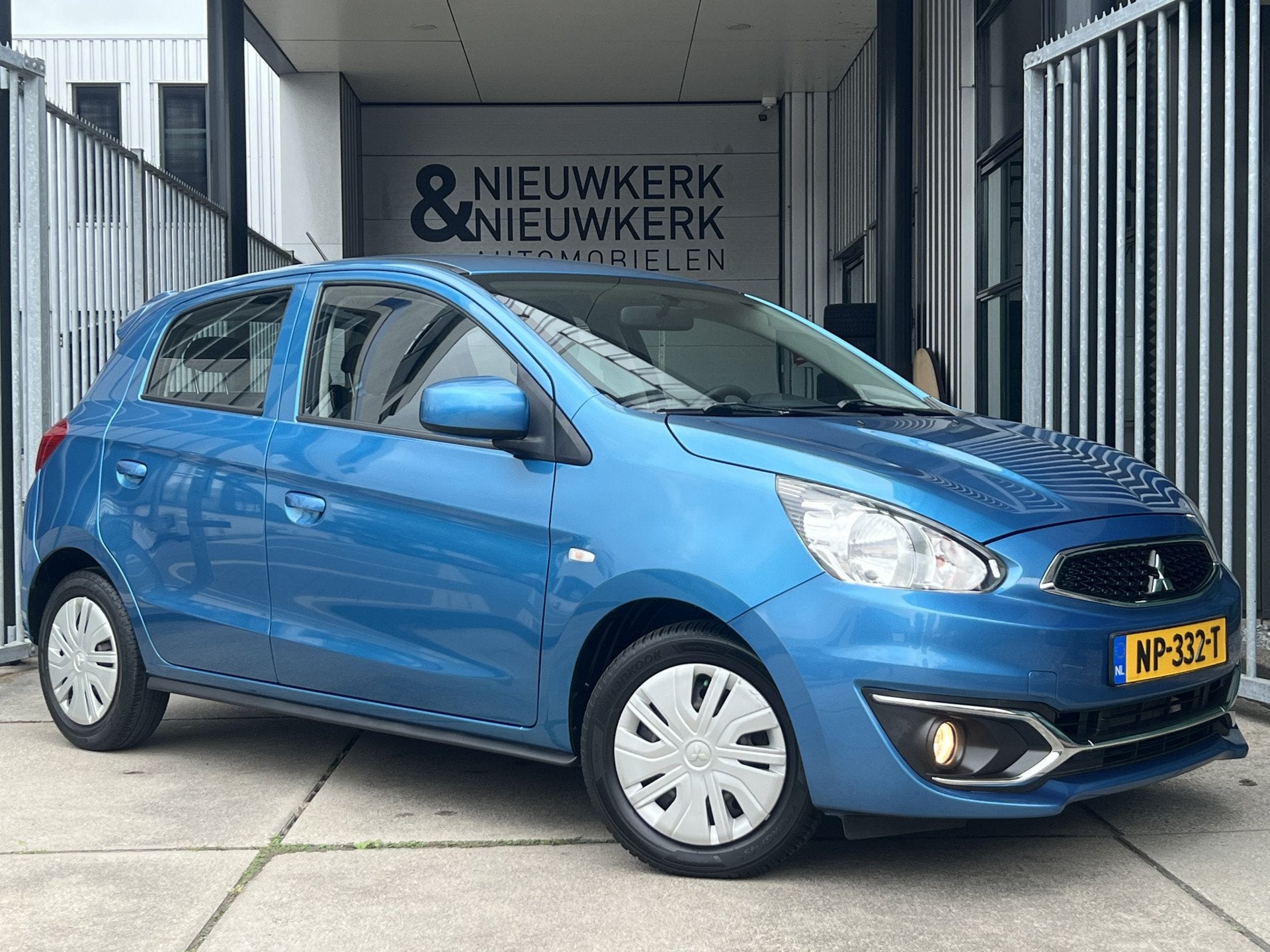 Mitsubishi Space Star 1.0 Cool+ 5 Deurs | AUTOMAAT | AIRCO, Auto's, Start-stop-systeem, Stof, Gebruikt, Blauw