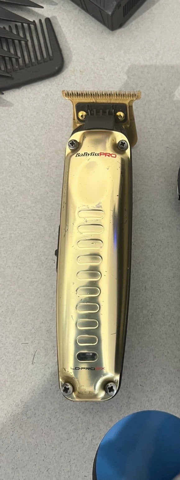 BaBylissPRO LO-PROFX Tondeuse Goud - Professioneel, Ophalen of Verzenden, Gebruikt, Haarverzorging