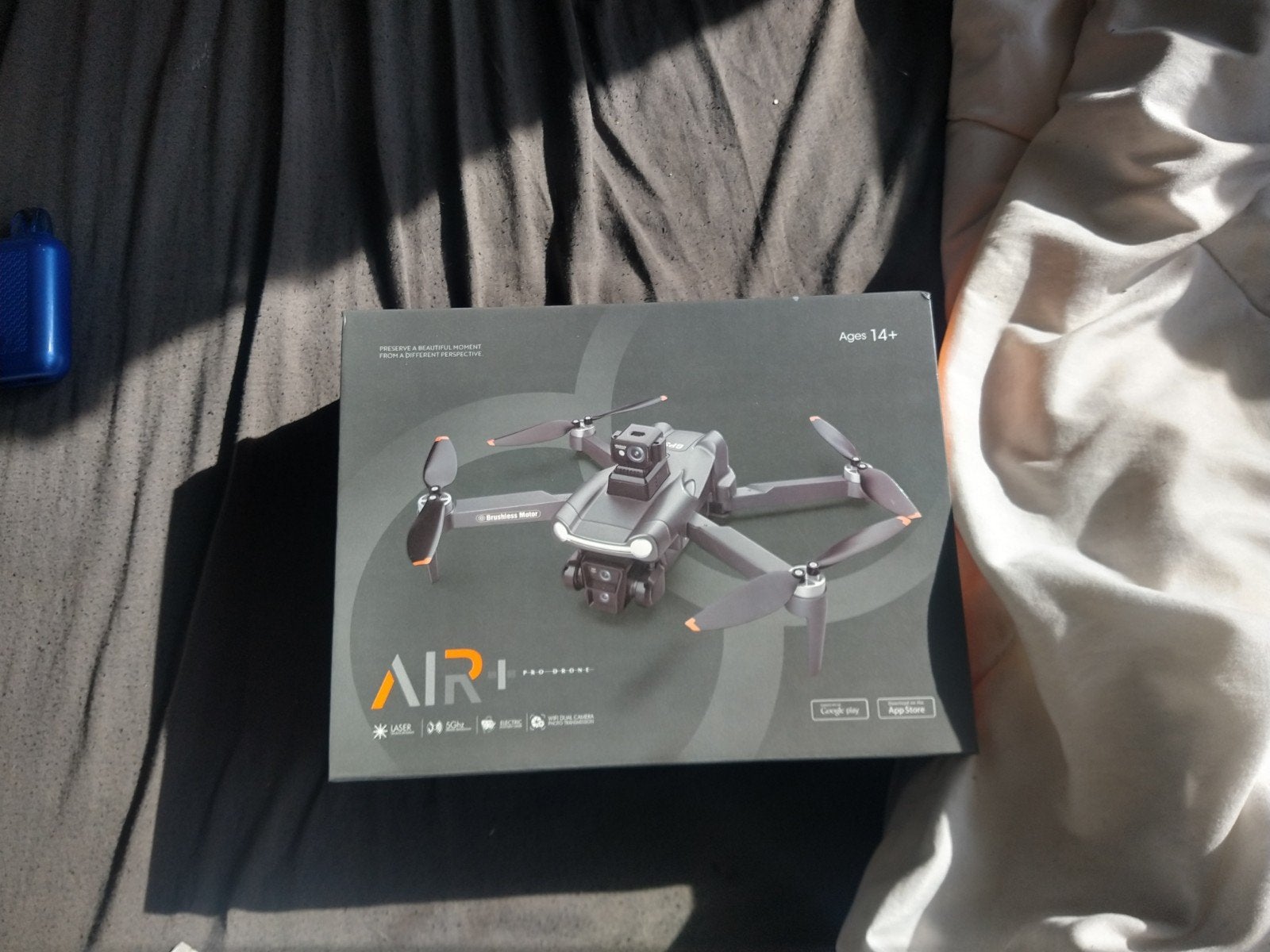 air 1 drone, Audio, Tv en Foto, 100 tot 1000 meter, Zo goed als nieuw, Minder dan 250 gram, Return to Home