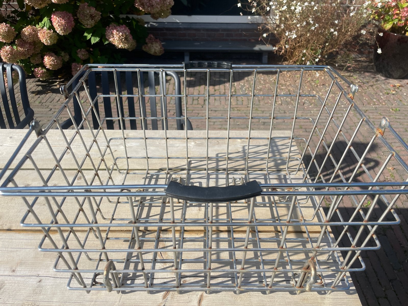 Originele Kronan fietsmand - klik en klaar!, Ophalen, Gebruikt, Fietsmand