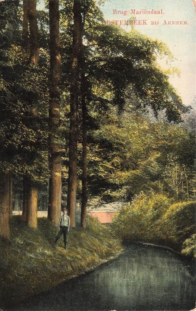 Oosterbeek, Brug Marïendaal, Ophalen of Verzenden, Voor 1920, Ongelopen, Gelderland