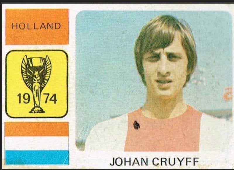 Johan Cruyff monty gum —-gezocht—, Verzamelen, Ophalen of Verzenden, Zo goed als nieuw, Ajax, Poster, Plaatje of Sticker