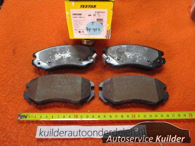 Remblokken voorzijde Hyundai Coupe II Tuscon JM Kia Sportage, -, Hyundai, -, Nieuw