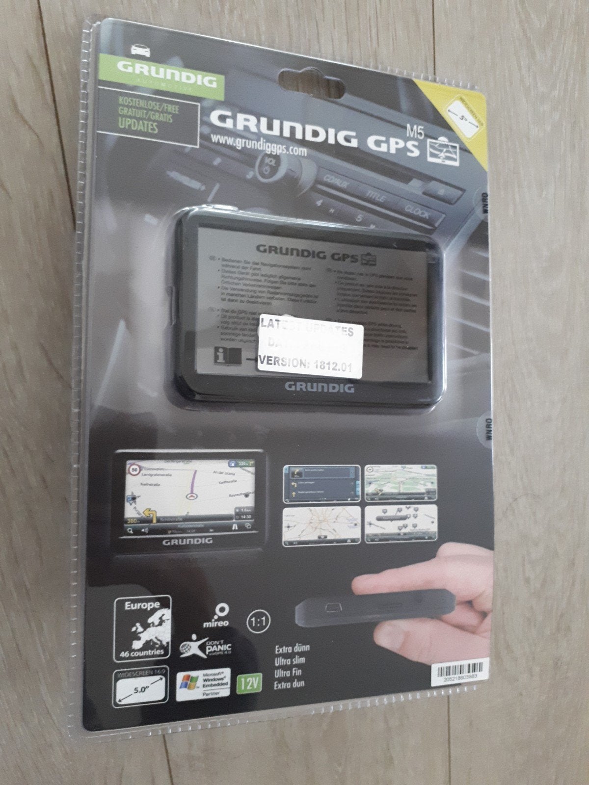 nieuwe Grundig GPS M5 Navigatiesysteem - Nieuw in verpakking, Auto diversen, Autonavigatie, Ophalen of Verzenden, Nieuw