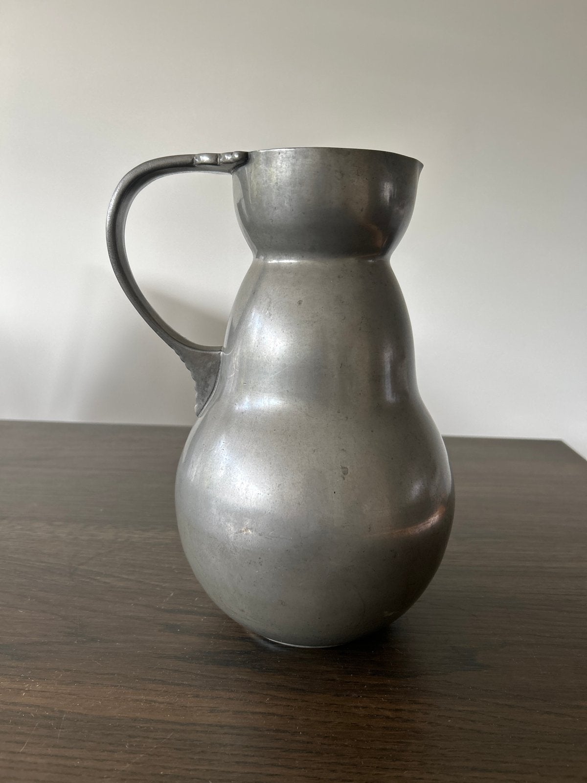 Antieke tinnen kan van Gero, 27 cm hoog, Antiek en Kunst, Ophalen of Verzenden