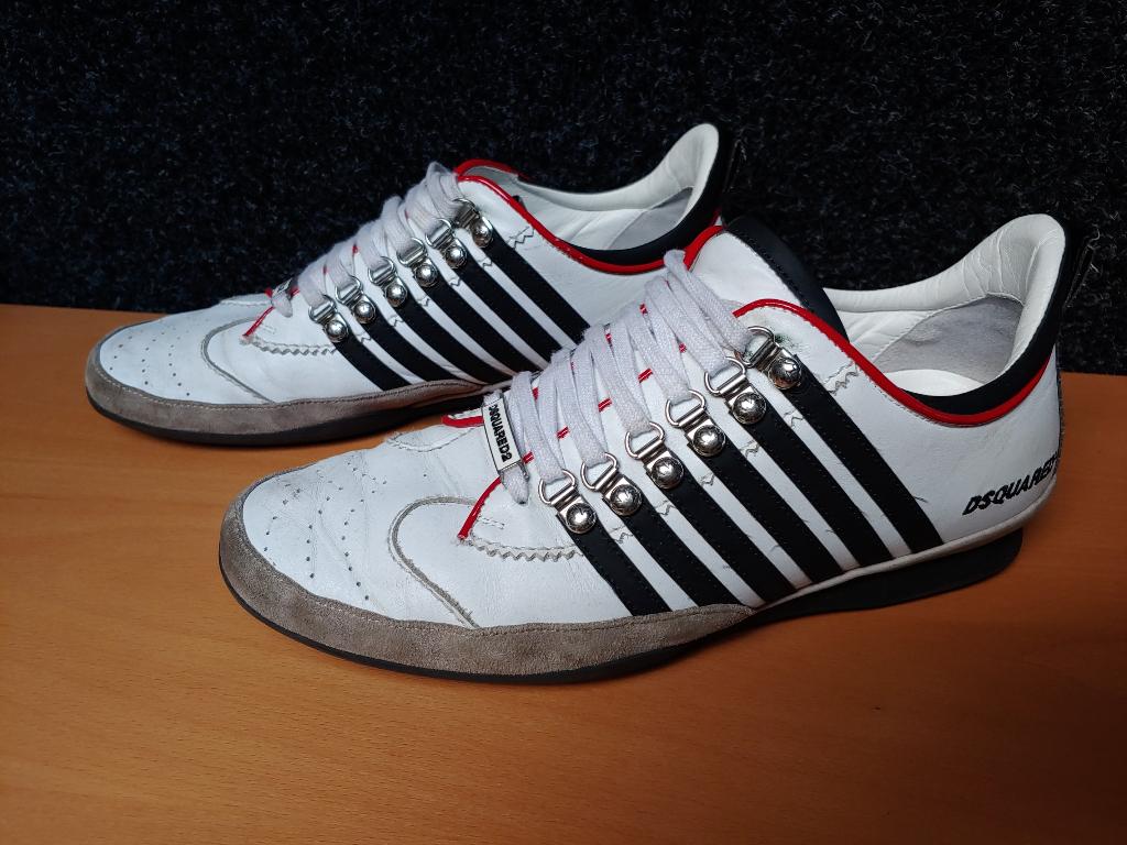 Dsquared mooie witte sneakers / vrijetijdsschoen als nieuw, Kleding | Heren, Schoenen, Dsquared2, Wit, Ophalen of Verzenden, Zo goed als nieuw