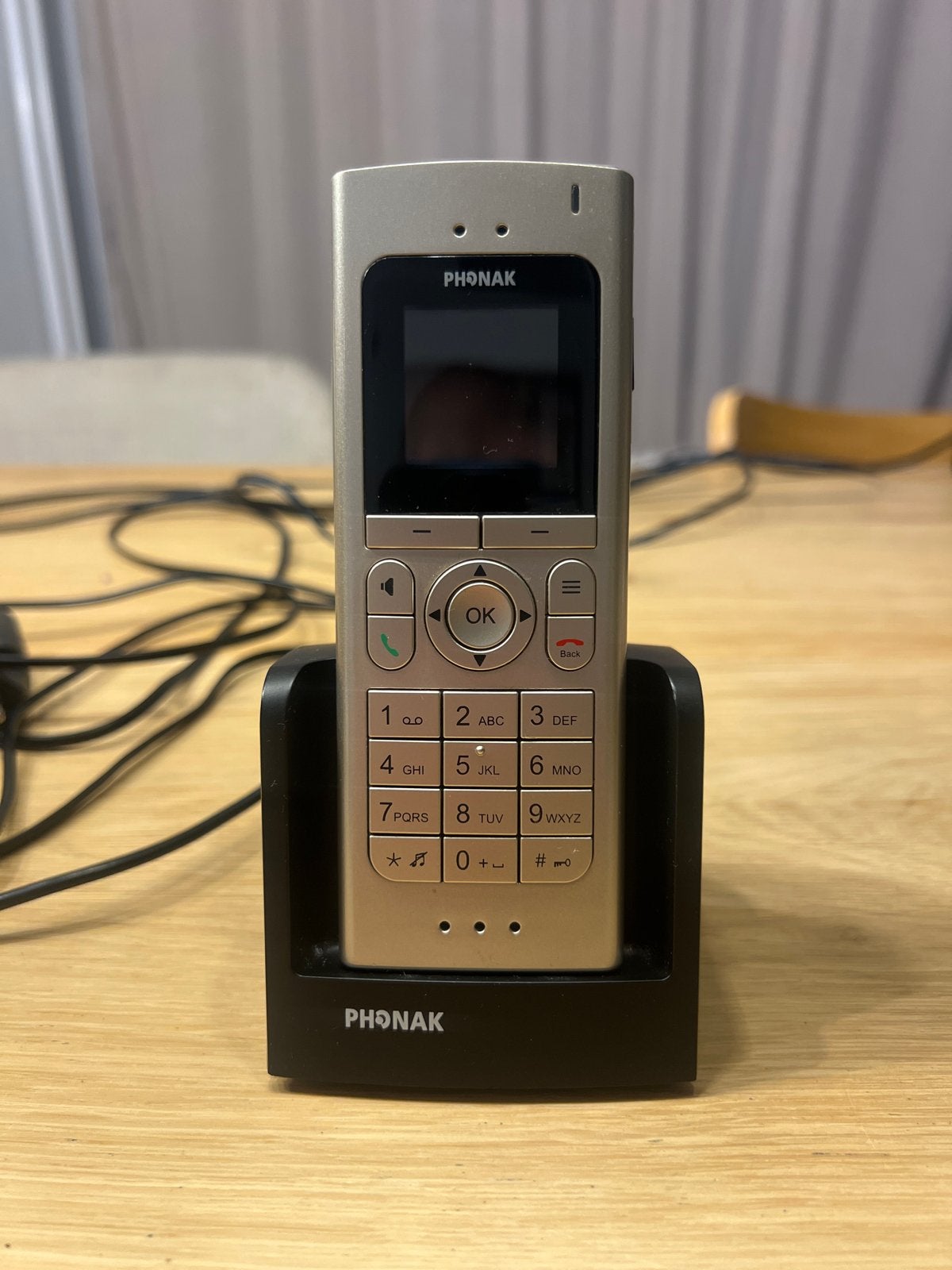 Phonak DECT II Draadloze Telefoon met Oplaadstation, Ophalen of Verzenden, Zo goed als nieuw, 1 handset