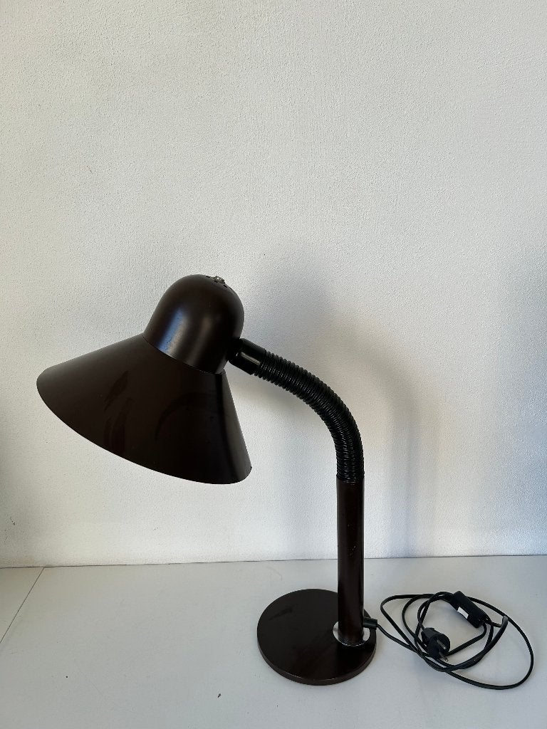 Vintage Hala bureaulamp met flexibele arm, Huis en Inrichting, Lampen | Tafellampen, Bureaulamp, Gebruikt, Overige merken, Vintage