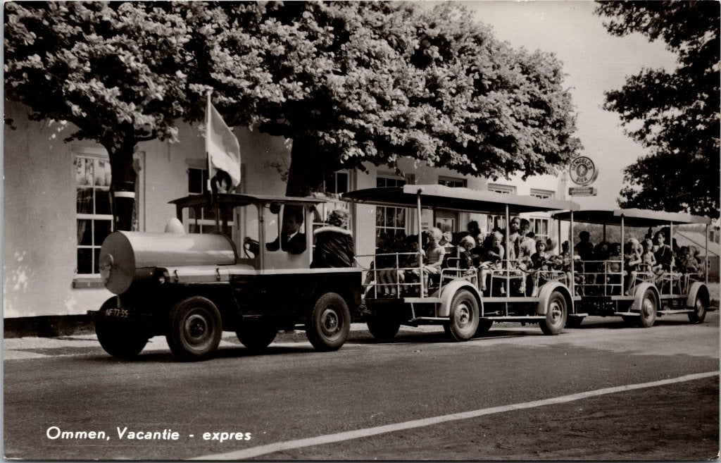 Ommen - 12 oude ansichtkaarten II, Verzamelen, Ansichtkaarten | Nederland, Verzenden, 1960 tot 1980, Gelopen, Overijssel