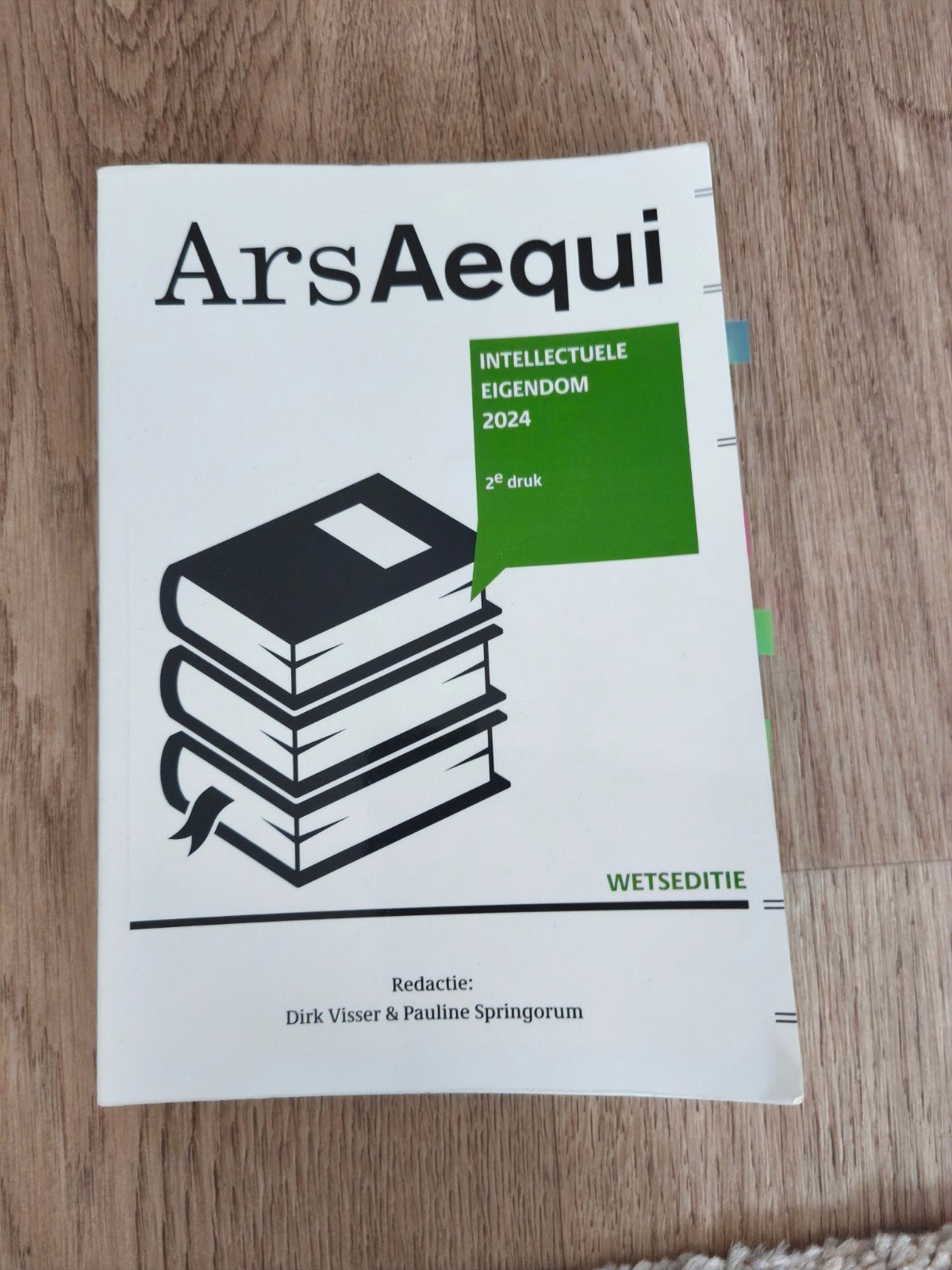 Ars Aequi Intellectuele Eigendom 2024 (gearc.), Gelezen, Ophalen of Verzenden, WO, Dirk Visser & Pauline Springorum