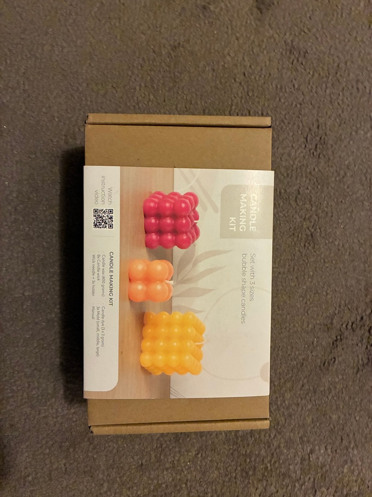 Candle Making Kit - Bubble Kaarsen Maken Set, Ophalen of Verzenden, Nieuw
